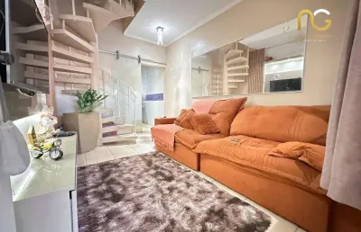 Casa à venda, 92 m² por r$ 350.000,00 - tude bastos - praia grande/sp