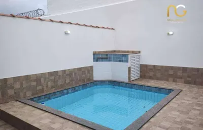Casa com 2 dormitórios à venda, 75 m² por r$ 700.000 - caiçara - praia grande/sp