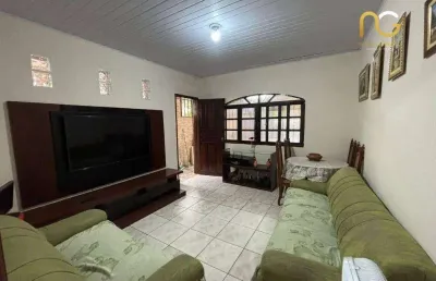 Casa com 2 dormitórios à venda, 111 m² por r$ 350.000,00 - solemar - praia grande/sp