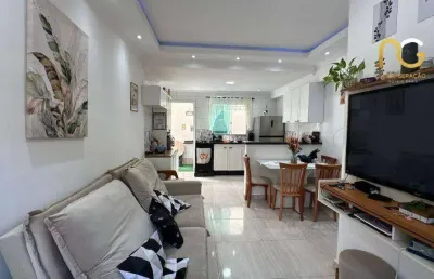 Casa com 2 dormitórios à venda, 58 m² por r$ 310.000,00 - maracanã - praia grande/sp