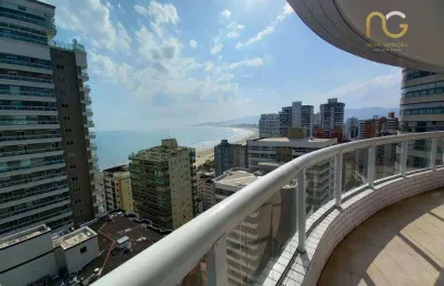 Apartamento com 3 dormitórios à venda, 129 m² por r$ 1.550.000,00 - canto do forte - praia grande/sp