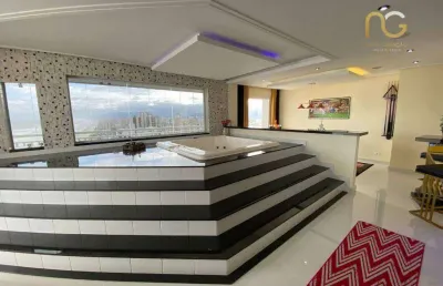 Apartamento à venda, 326 m² por r$ 3.500.000,00 - aviação - praia grande/sp