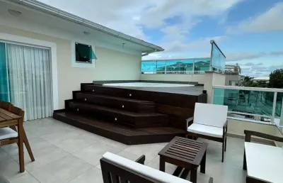 Apartamento cobertura com 172 m² na praia dos ingleses!