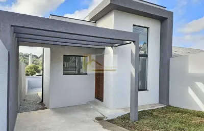 Casa para venda em colombo, são dimas, 3 dormitórios, 1 suíte, 2 banheiros, 2 vagas