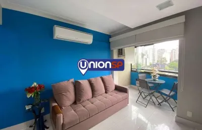 Apartamento com 1 dormitório à venda, 40 m² por r$ 359.000,00 - morumbi - são paulo/sp