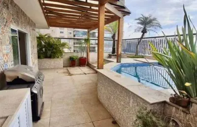 Cobertura com 1 dormitório à venda, 213 m² por r$ 2.890.000,00 - brooklin - são paulo/sp