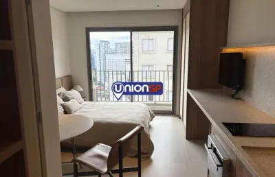 Studio à venda, 24 m² por r$ 450.000- vila nova conceição - são paulo/sp