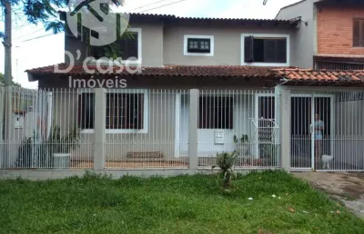 Lindo sobrado com 3 dormitórios à venda, 130 m² por r$ 350.000 - vila vista alegre - cachoeirinha/rs