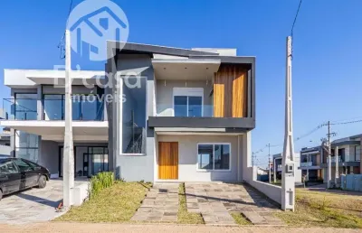 Belíssimo sobrado com 3 dormitórios à venda, 156 m² por r$ 999.000 - central park - cachoeirinha/rs