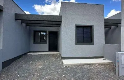 Excelente casa com 2 dormitórios à venda, 42 m² por r$ 229.000 - barnabé - gravataí/rs