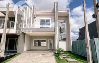 Belíssimo sobrado com 3 dormitórios à venda, 173 m² por r$ 1.260.000 - central park - cachoeirinha/rs