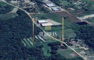 Excelente área industrial medindo 3.100m² com fácil acesso a br 280.