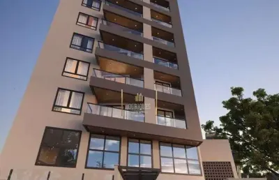 Apartamento no saguaçu com 01 suíte, 02 quartos, sacada com churrasq., 91,82m2