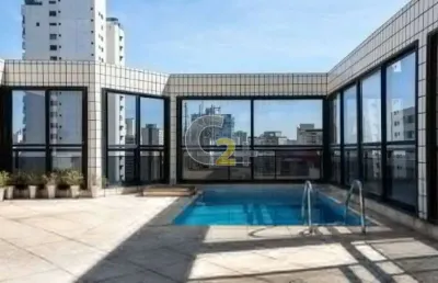 Cobertura duplex à venda em higienópolis com 2 suítes e 3 vagas