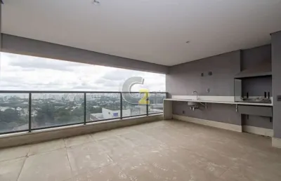 Apartamento à venda em pinheiros com 3 suítes e 2 vagas, no contra piso.