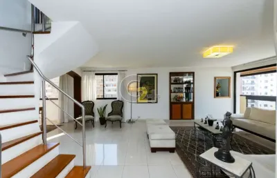 Cobertura duplex à venda no campo belo, 5 quartos, 3 suítes, 4 vagas