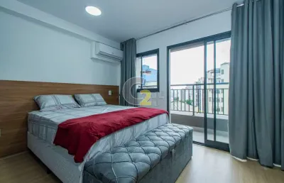 Apartamento mobiliado para locação republica com 1 quarto