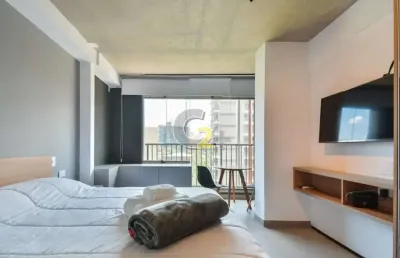 Studio a venda no jardim paulista com 1 suite, 1 vaga