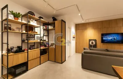 Apartamento mobiliado à venda na vila madalena com 1 suíte, 1 vaga