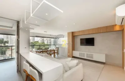 Apartamento mobiliado à venda na vila mariana com 2 suítes e 2 vagas