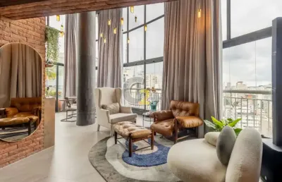 Apartamento duplex à venda em cerqueira césar com 2 suites e 2 vagas