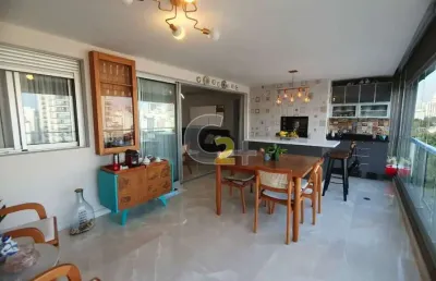 Apartamento à venda no brooklin com 3 suítes e 3 vagas