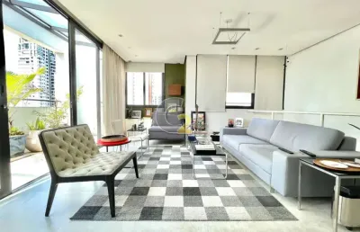 Cobertura á venda na sumaré, 2 quartos, 1 suíte, 2 vagas