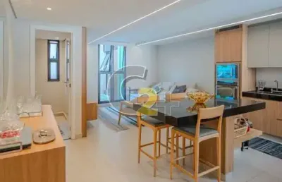 Casa de condominio mobiliada em higienopolis 2 quartos 1 suite 2 vagas