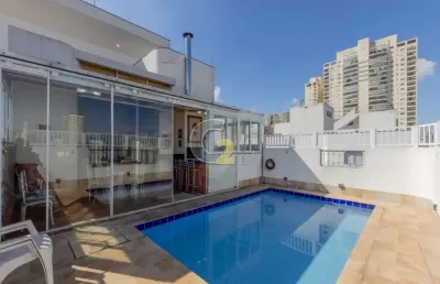 Cobertura duplex a venda no brooklin 3 quartos 1 suite 3 vagas