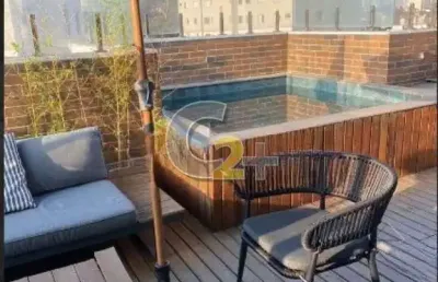 Cobertura á venda no alto da lapa com 123m²,  2 quartos, 1 suíte e  2 vagas de garagem.