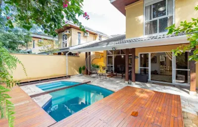 Casa de condominio á venda no alto da boa vista, 4 suites,  5 vagas