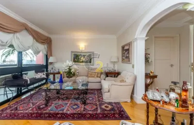 Apartamento a venda em moema com 198m, 4 quartos, 3 suítes ,3 vagas