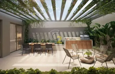 Apartamento  garden á venda no alto da lapa, 3 suítes e 2 vagas