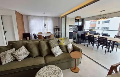 Apartamento a venda no brooklin, 3 suítes e 2 vagas