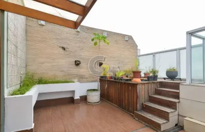 Cobertura duplex à venda em santa cecília, 3 quartos, 1 suíte, 3 banheiros, 2 vagas