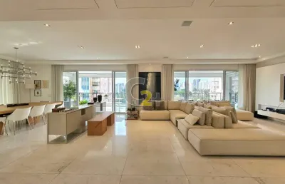 Apartamento a venda em moema com 400m, 4 suítes, 5 vagas