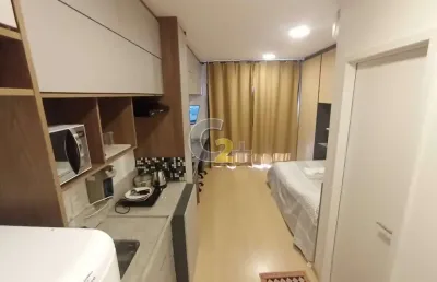 Apartamento studio à venda em pinheiros com 1 quarto e sem vaga.