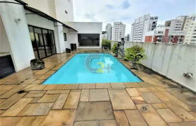 Cobertura em moema   4d 4  suítes 4 vagas, piscina e churrasqueira!