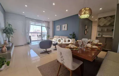 Apartamento com 3 dormitórios à venda, 120 m² por r$ 849.900,00 - higienópolis - franca/sp
