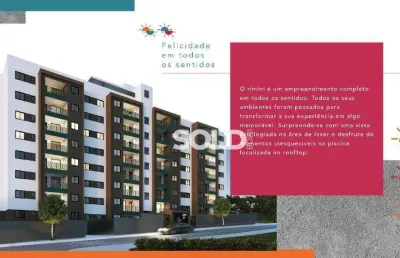 Apartamento com 2 dormitórios à venda, 58 m² por r$ 265.090,00 - quintas de são josé - ribeirão preto/sp