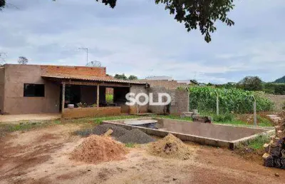 Chácara com 3 dormitórios à venda, 700 m² por r$ 315.000,00 - franca - franca/sp