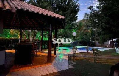 Excelente chácara com 3 dormitórios sendo 2 suítes, 2550m²,  à venda por r$ 1.200.000,00 - bosque do sagui - franca/sp