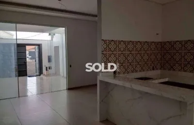 Linda casa com 2 dormitórios sendo 1 suíte, 100m² de área construída,  à venda por r$ 360.000,00 - residencial irineu zanetti - franca/sp