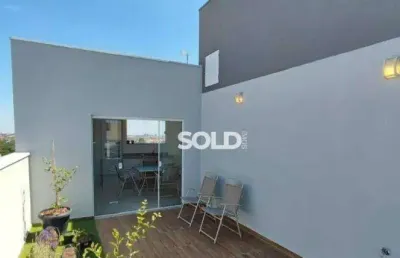 Apartamento duplex com 2 dormitórios à venda, 109 m² por r$ 370.000,00 - villa santa gianna - franca/sp