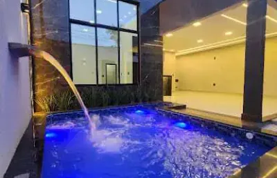 Casa com 3 dormitórios sendo 1 suíte master com closet, piscina aquecida, 200m² de terreno, à venda por r$ 750.000,00 residencial palermo - franca/sp