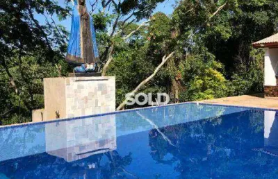 Chácara com 5 dormitórios à venda, 10000 m² por r$ 3.200.000,00 - zona rural - cristais paulista/sp