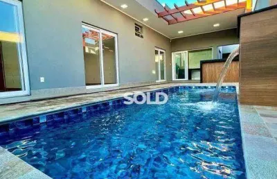 Casa com 3 dormitórios à venda, 198 m² por r$ 1.300.000,00 - parque moema - franca/sp