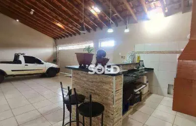 Casa com 3 dormitórios à venda, 130 m² por r$ 390.000,00 - villagio novo mundo - franca/sp