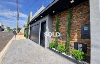 Casa com 3 dormitórios à venda, 143 m² por r$ 780.000 - esplanada primo meneghetti ii - franca/sp