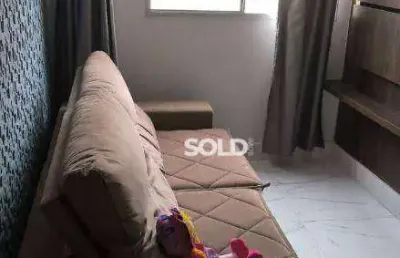 Apartamento com 2 dormitórios à venda, 47 m² por r$ 210.000,00 - santa cruz  - franca/sp